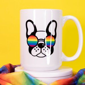 Pride Coffee Mugs 🌈 "Pride Dogs" 12oz or 15oz